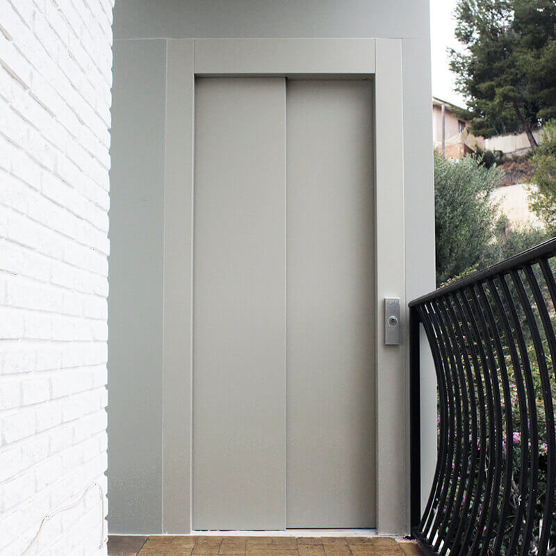 Ascensores para chalets en el exterior